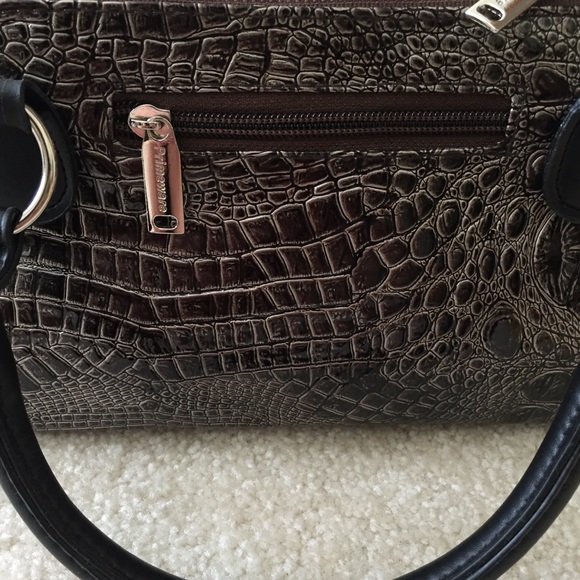 Prime-ware Insulated Brown Wine Clutch Purse - Picture 4 of 8